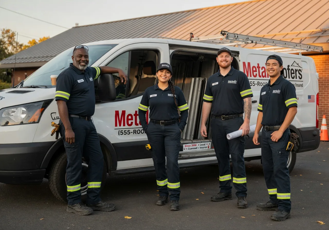 Metal Roofing Installation company in New Munich, MN